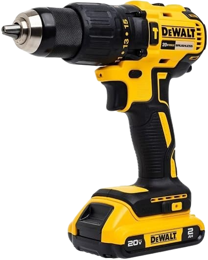 Parafusadeira / Furadeira 20V de Impacto MAX Brushless com Bateria 2Ah — DeWalt