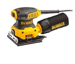LIXADEIRA ORBITAL 1/4” DE FOLHA 230W — DeWalt