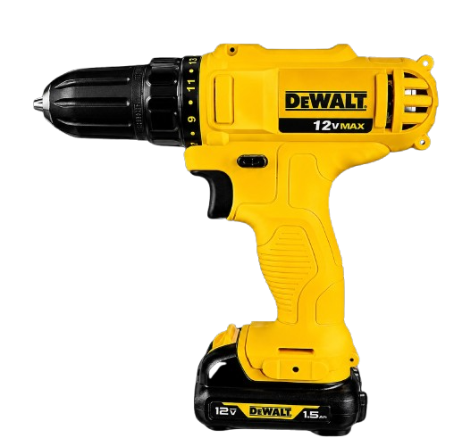 Parafusadeira / Furadeira 12V MAX com Bateria 1.5Ah — DeWalt